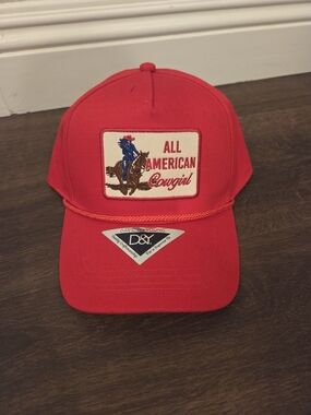 NWT All American Cowgirl' Patch Trucker Hat